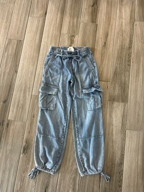 Habitual Light Blue Denim Cargo Jeans